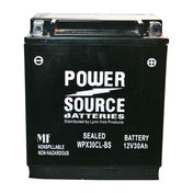Power Source Sealed Battery, WPX30CL-BS, 12V 30Ah