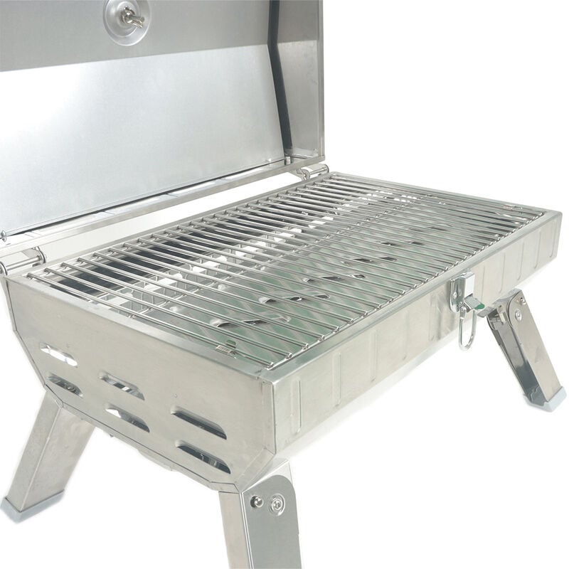Venture Forward Stainless Steel Portable Propane Gas Grill w/ 20lb Conversion Hose image number 7