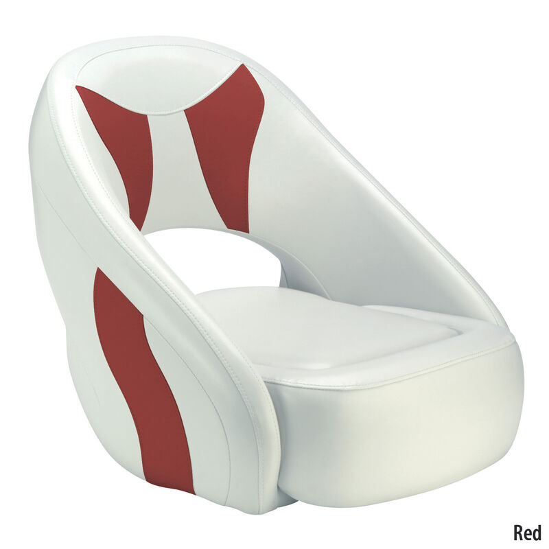 Attwood Avenir Fully Upholstered Seat, White Base image number 1