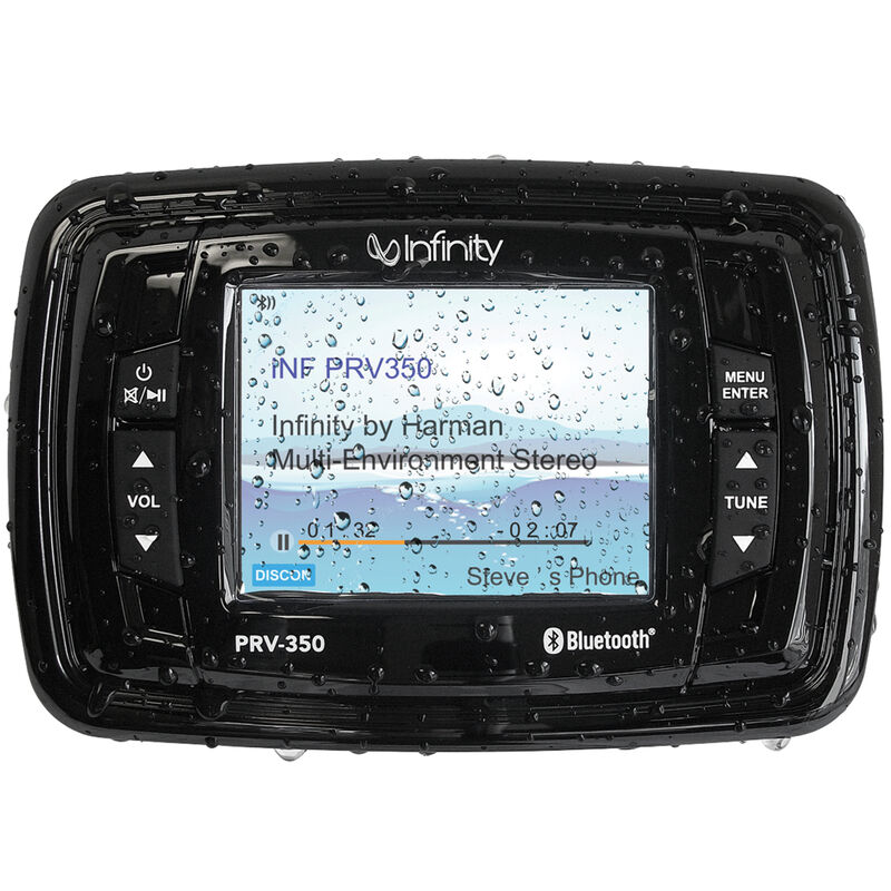 Infinity PRV350 Marine Digital Media Bluetooth Receiver image number 2
