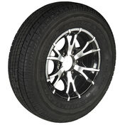 Goodyear Endurance ST225/75 R 15 Radial Trailer Tire, 6-Lug Aluminum T07 Black R