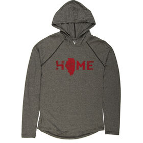Local Yokel Women&rsquo;s Illinois Long-Sleeve Hooded Tee