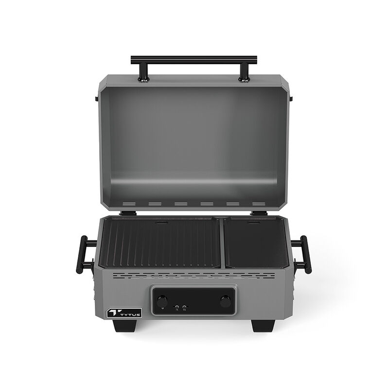 TYTUS Emberwood Electric Tabletop Grill and Griddle image number 2