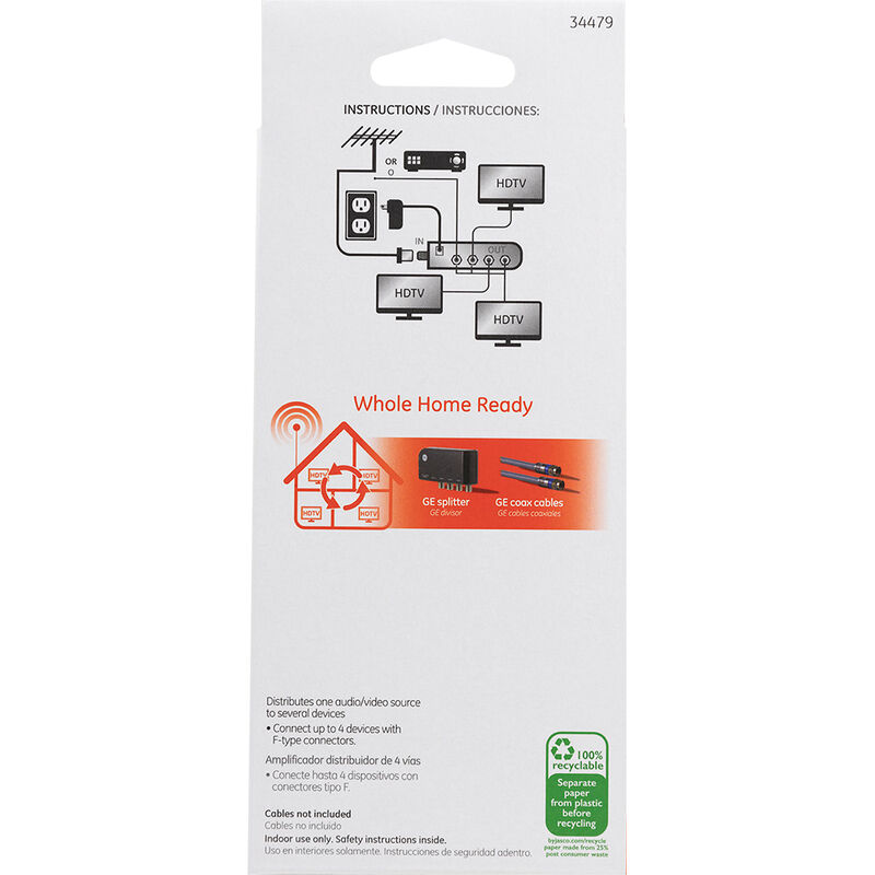 GE 4-Way Distribution Amplifier image number 9