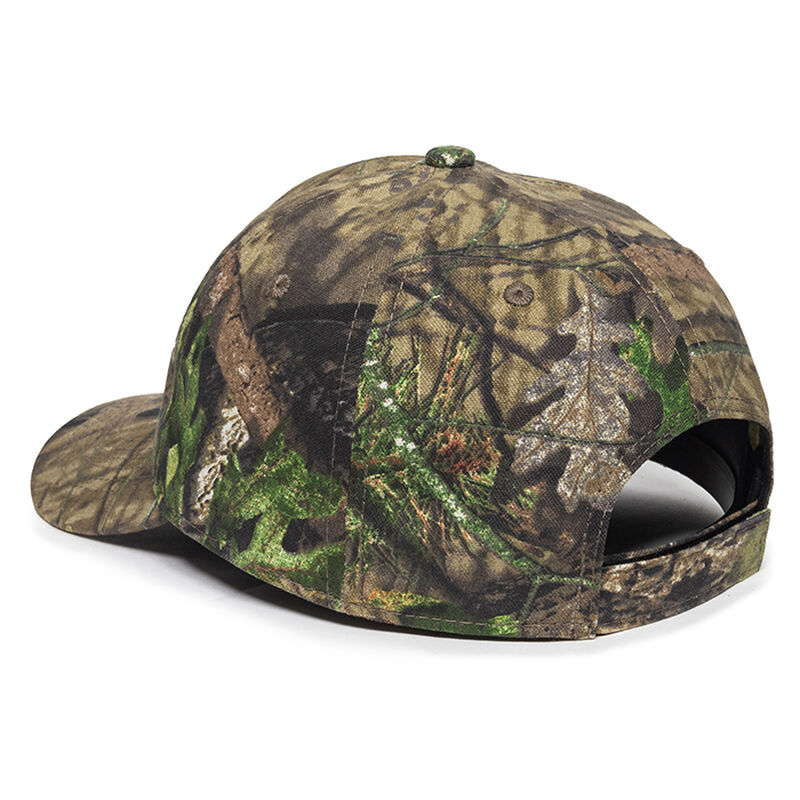 Mossy Oak Patch Logo Camo Mesh-Back Cap image number 3