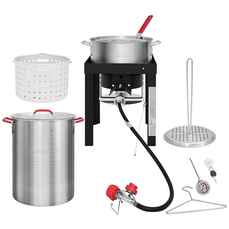 Creole Feast Turkey and Fish Fryer Boiler Steamer Set image number 4