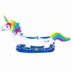 WOW Unicorn 2-Person Towable Tube