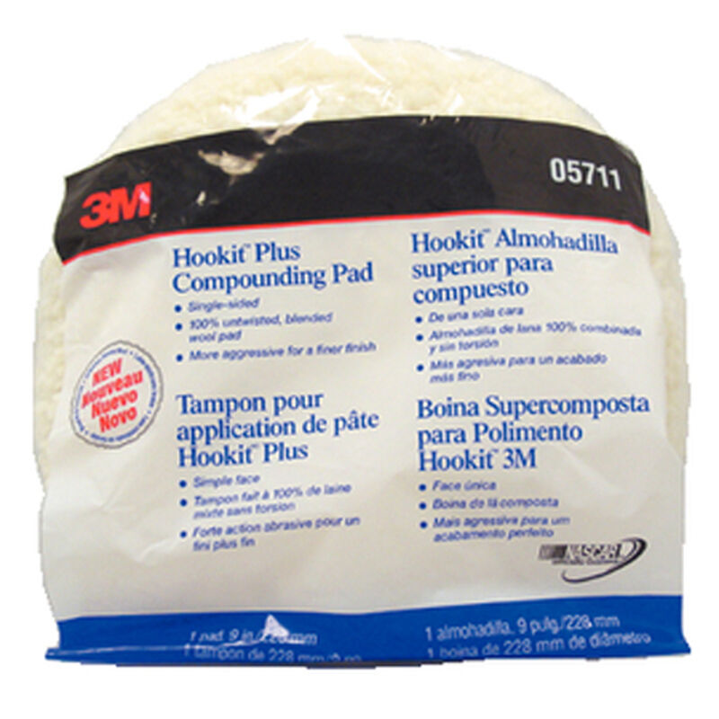 3M Hookit Wool Compounding Pad image number 1