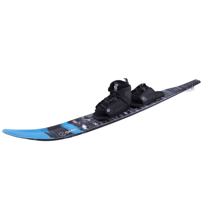 HO Boy's Omni Slalom Waterski With Freemax Binding And Rear Toe Plate image number 1