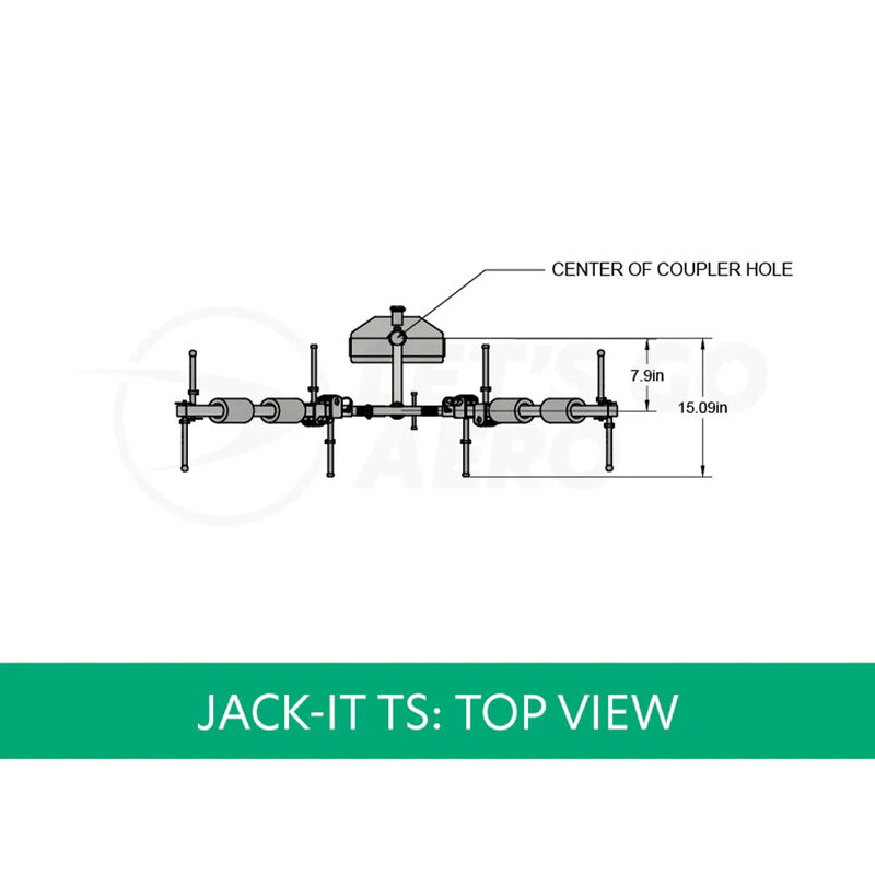 Lets Go Aero Jack-IT TS Two Bike TwinSpin Carrier image number 9
