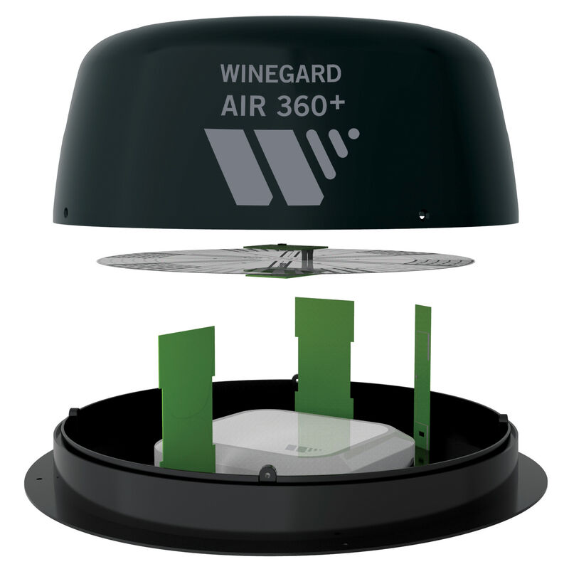 Winegard AIR 360+ Amplified Omnidirectional VHF/UHF & FM RV Antenna image number 3