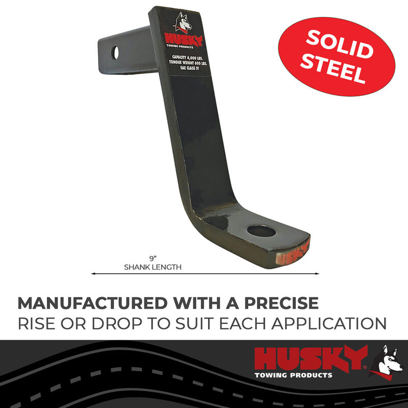 Husky Towing 2 Inch Receiver Trailer Hitch Ball Mount image number 2