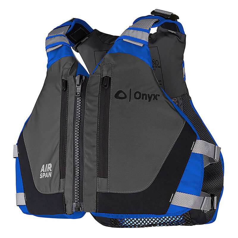 Onyx Air Span Breeze PFD Life Jacket, XS/S, Blue image number 1