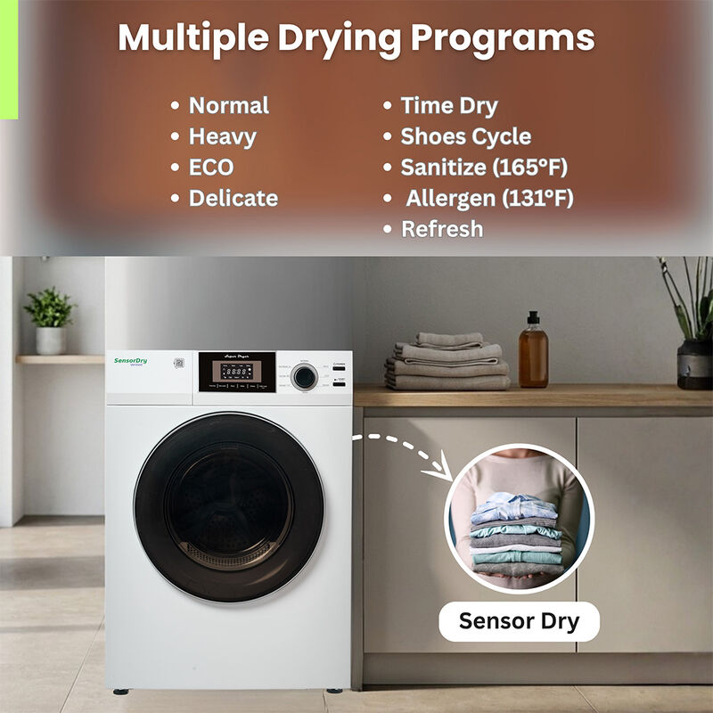 Equator Compact Stackable EW 822 Washer + ED 866 Dryer image number 4