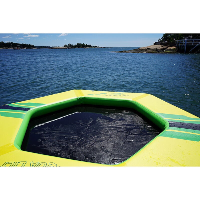 Aqua Lily Inflatable Dock, 12' x 10' x 8" Thick image number 2