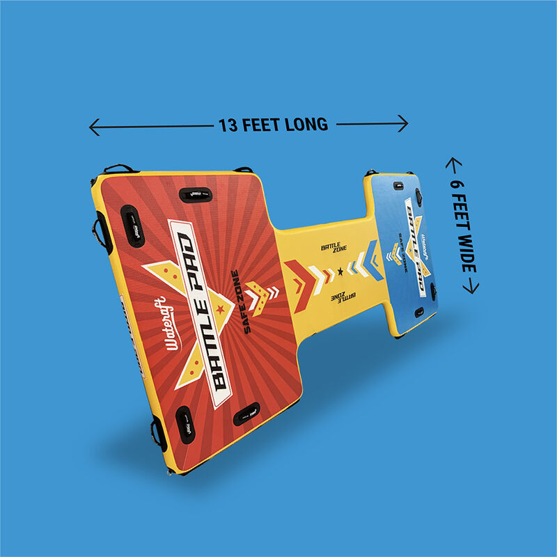 Wateraft Inflatable Battle Pad and Battle Sticks image number 5