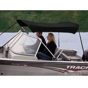 Shademate Sunbrella Stainless 2-Bow Bimini Top 5'6''L x 42''H 54''-60'' Wide