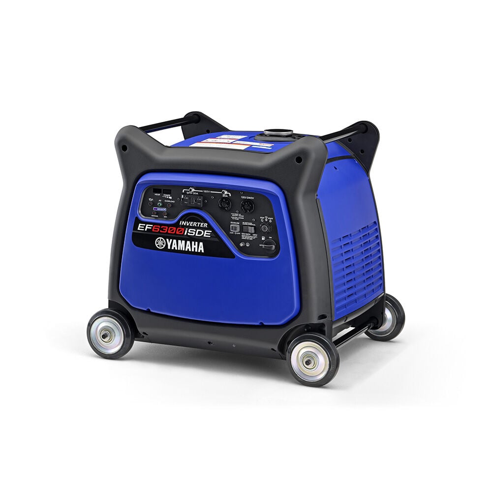 Yamaha EF6300iSDE 6300-Watt Generator with CO Sensor