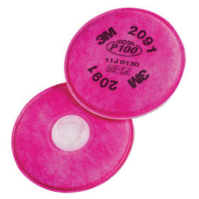 3M P100 Particulate Filters, 4-Pack