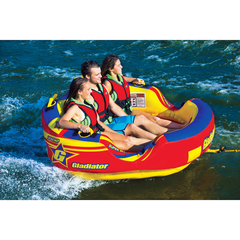 Gladiator Legend 3-Person Towable Tube image number 6