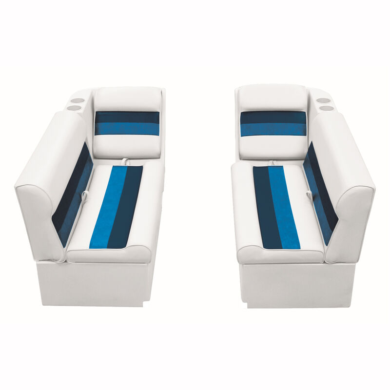 Toonmate Deluxe Pontoon Furniture with Toe Kick Base - Front Lounge Package image number 1