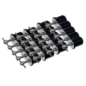 Moeller 1" Stainless Steel Turn-Tite Bailer Plugs, 20-Pack