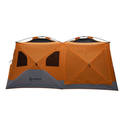 Gazelle Tents T4 Plus Hub Tent, Sunset Orange
