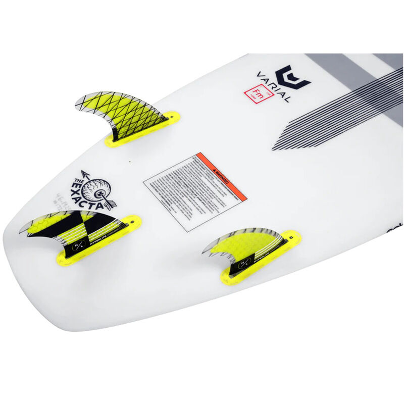 Hyperlite 4.75 Carbon Surf Fin Set with Key, 3-Pack image number 3