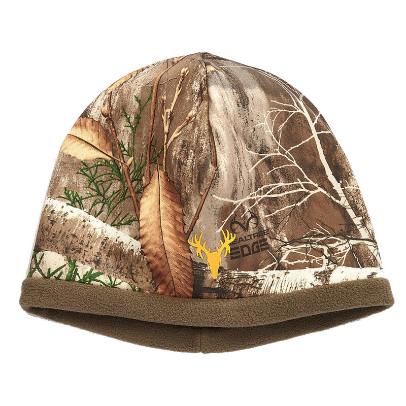 Hot Shot Men&rsquo;s Mustang Reversible Stretch Fleece Beanie image number 1