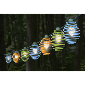 Swirly Party Lights, 10 Lights on 11&rsquo; Cord