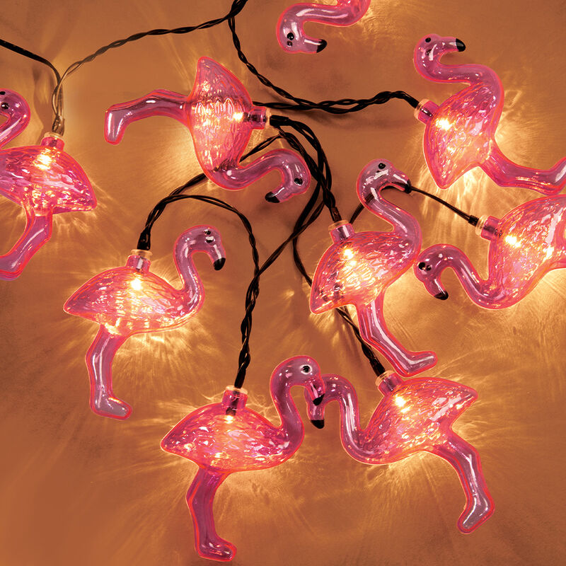Colorways 10' Flamingo LED String Light image number 2