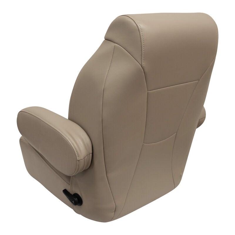 Wise High-Back Pontoon Reclining Helm Seat with Flip-Up Arm Rests image number 4