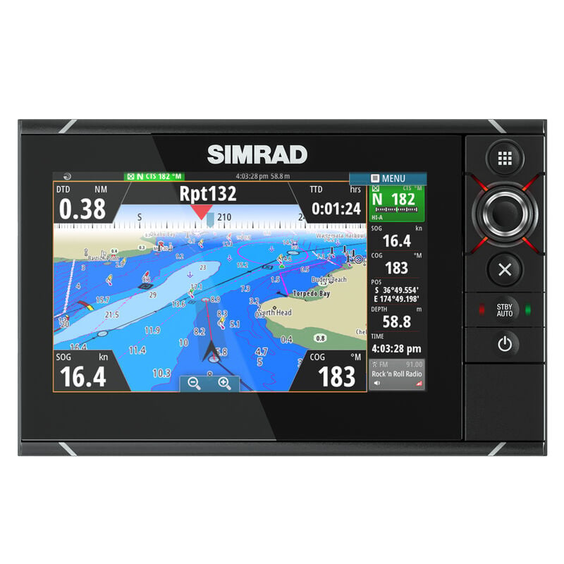 Simrad NSS7 evo2 Combo Multifunction Display with Insight USA Charts image number 1