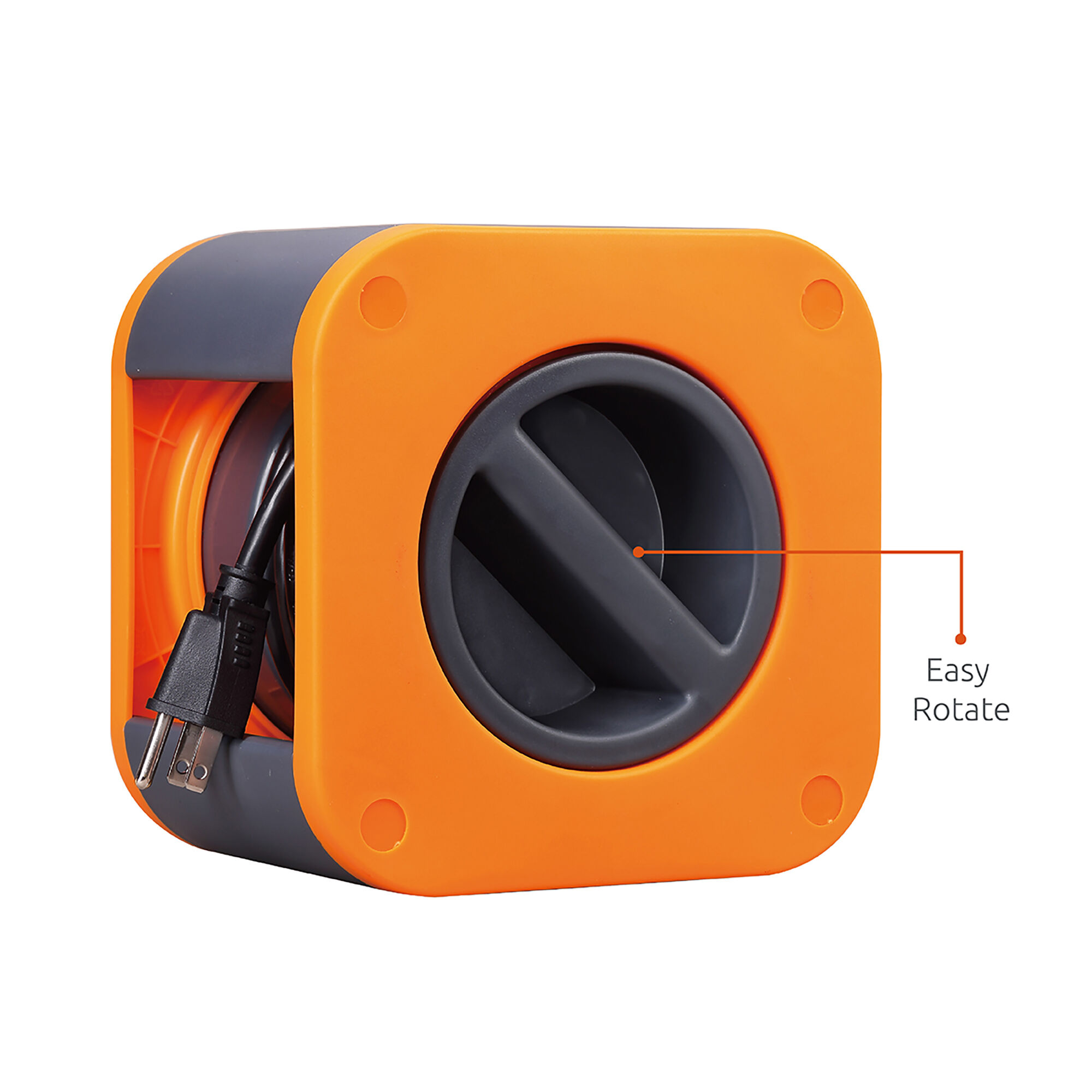 Link2Home 25' Cord Reel with Outlets & USB Ports