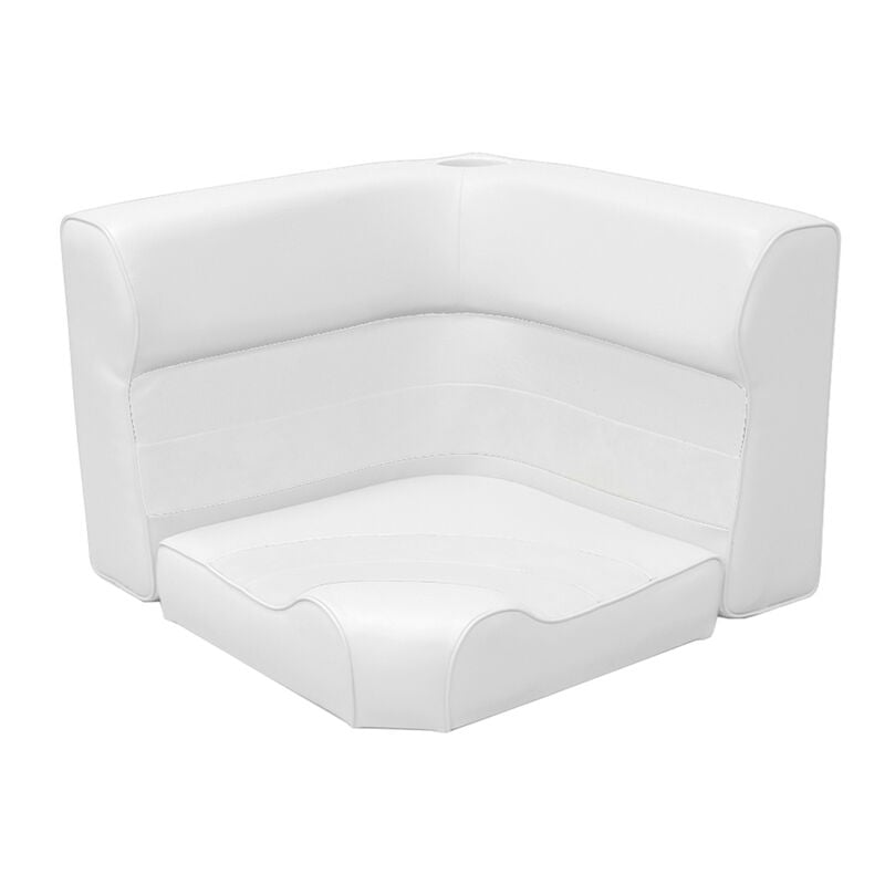 Toonmate Deluxe Radius Corner Section Seat Top - White image number 12