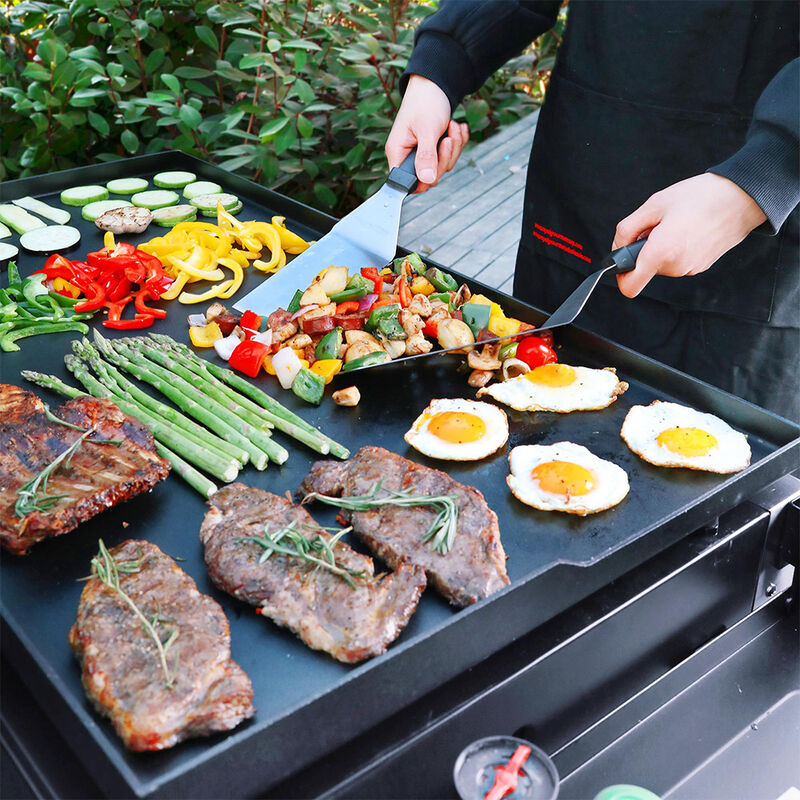 Royal Gourmet GB Series 4-Burner Gas Griddle with Latch Cover image number 7