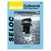 Seloc Marine Outboard Repair Manual for Johnson/Evinrude '73 - '91