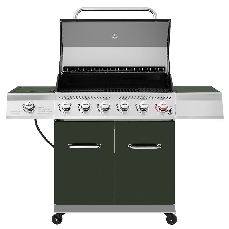 Royal Gourmet GA6402L 6-Burner BBQ Propane Gas Grill with Sear Burner and Side Burner image number 10