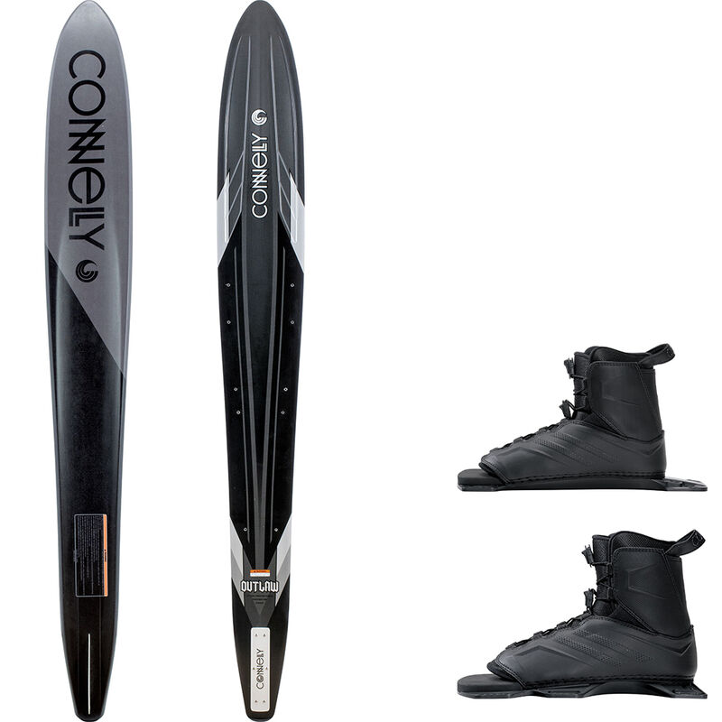 Connelly Outlaw Slalom Waterski With Double Tempest Bindings image number 1