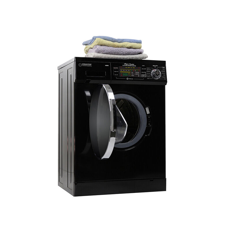 Equator Version 2 Pro All-in-One Washer Dryer, Vented/Ventless Dry, Winterize for RV Use, Black image number 8