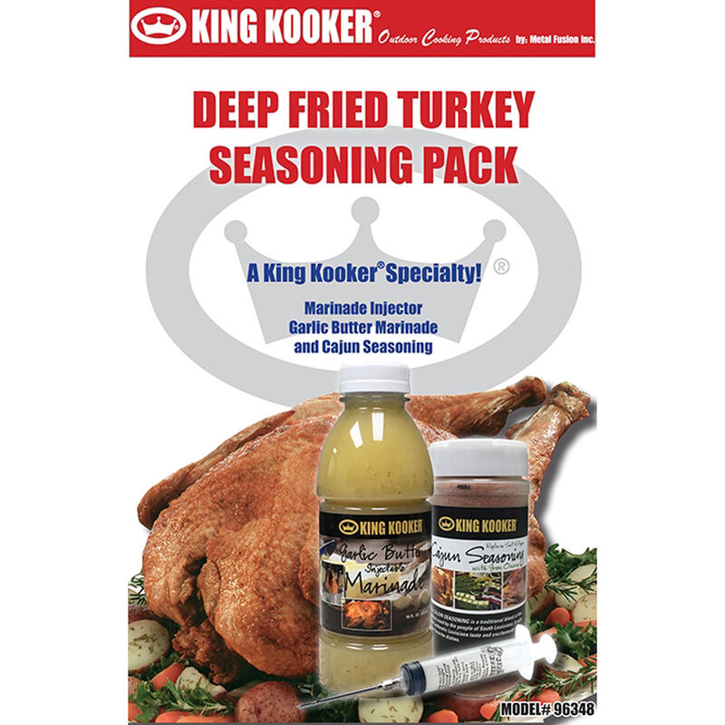 King Kooker Deep Fried Turkey Seasoning PackKing Kooker Deep Fried Turkey Seasoning Pack image number 1