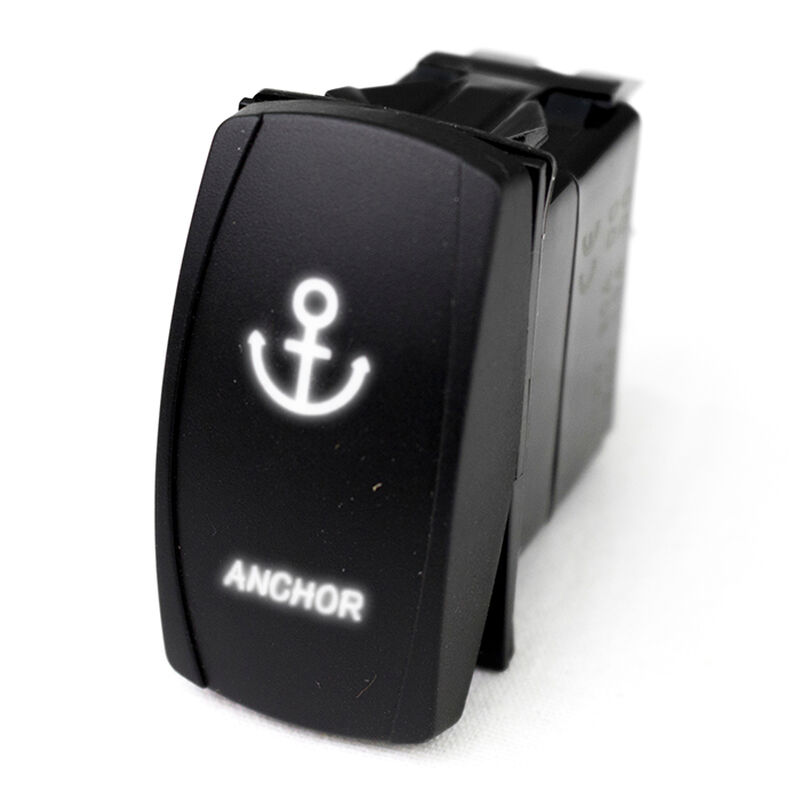 LED Rocker Switch w/ White LED Radiance (Anchor) image number 1