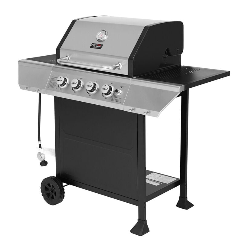 Royal Gourmet 4-Burner Propane Gas Grill with 2 Side Shelves image number 14