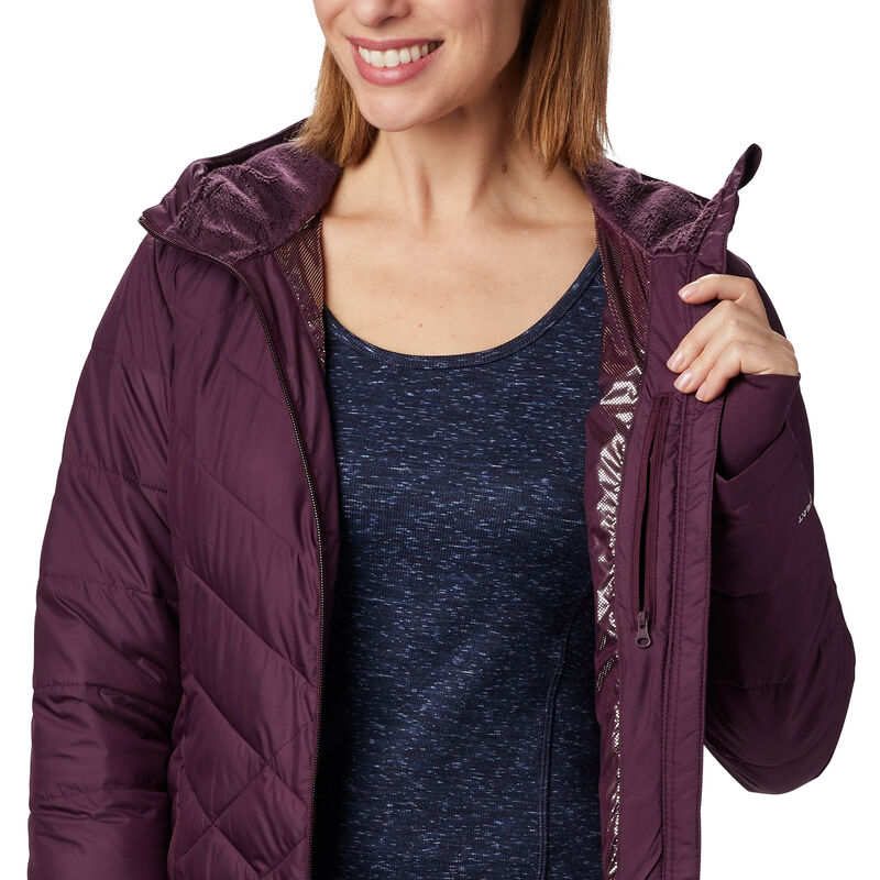 Columbia Women's Heavenly Long Hooded Jacket image number 3