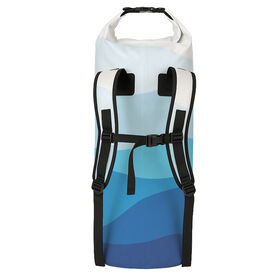 Hurley 28L Waterproof Dry Bag w/ Backstraps - Blue Wave
