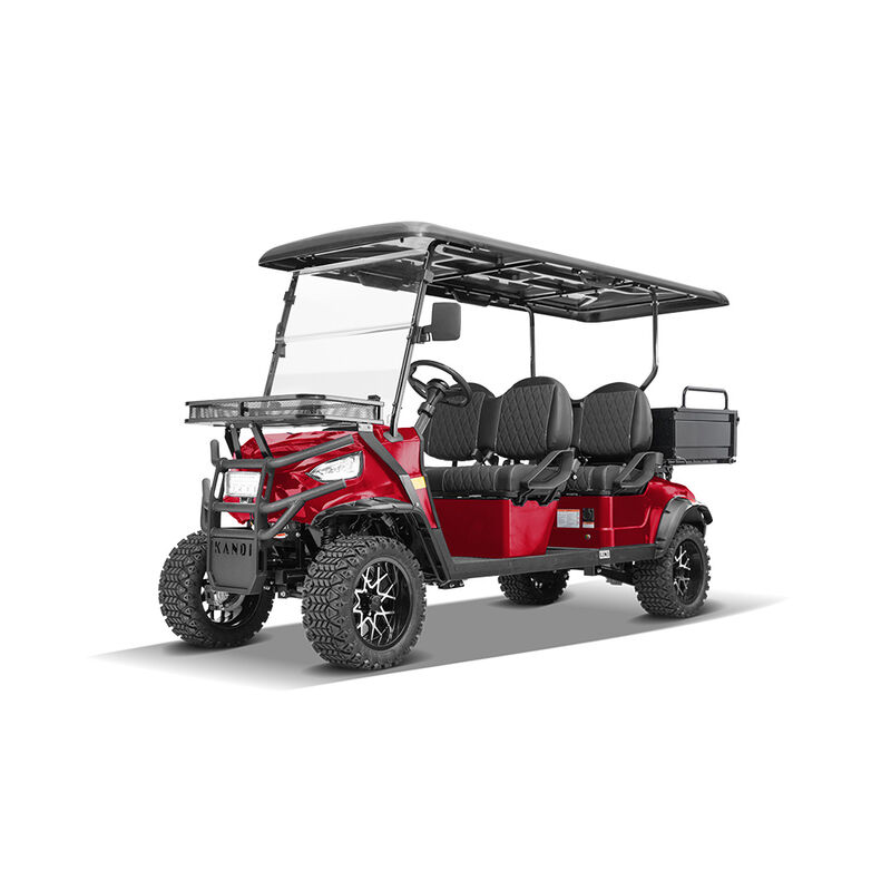 Kandi Kruiser 4-Person Ranch Electric Golf Cart, Max Speed 15 MPH image number 28