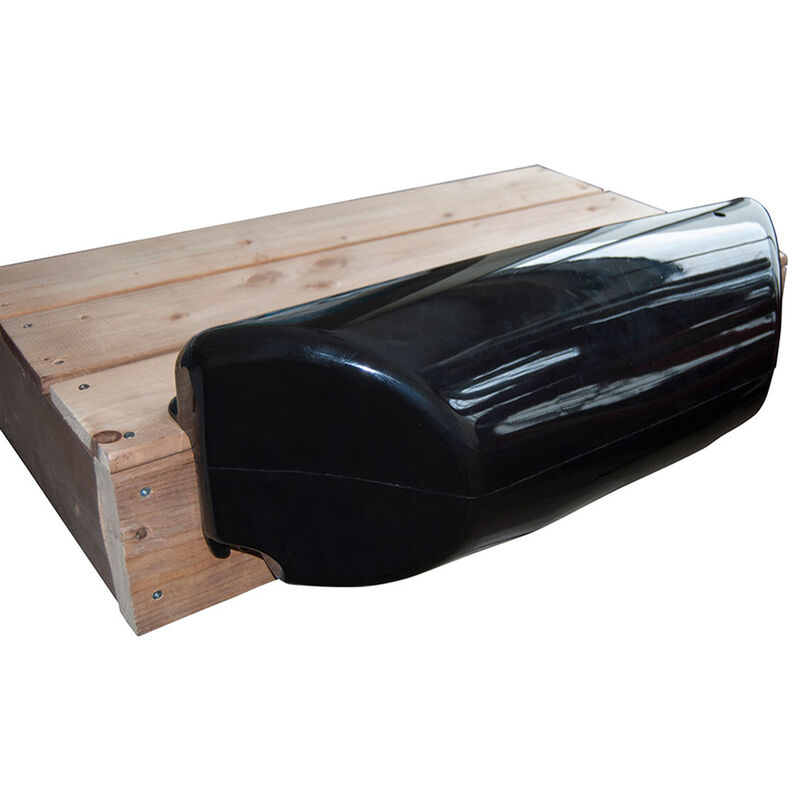 Dockmate DockSide 23"L x 7-7/8"H Straight Bumper, Black image number 4