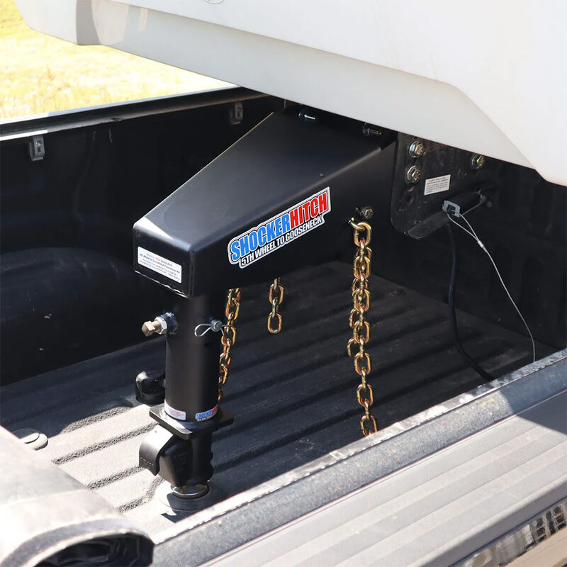 Shocker Hitch 5th Wheel to Gooseneck Demco Coupler Conversion Kit, Lippert 1621, 0719, RhinoBox, without Chain Kit image number 6