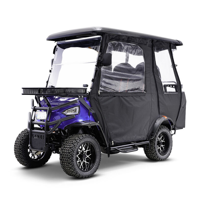 Kandi Golf Cart Soft Zippable Cab Enclosure, 4-Passenger Compatible image number 8