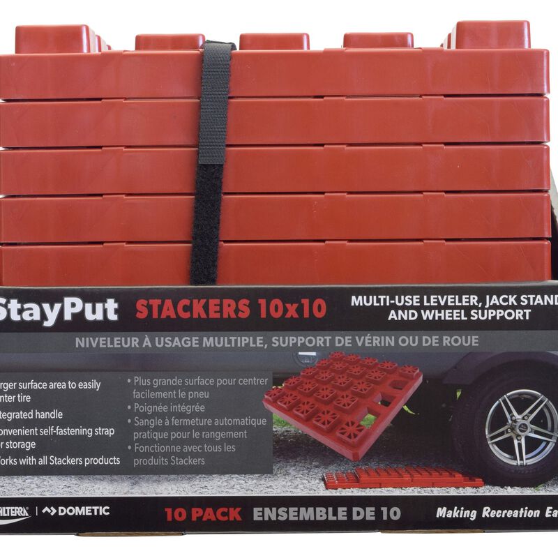 VALTERRA StayPut Stackers 10 x 10, 10 Pack, Boxed image number 5